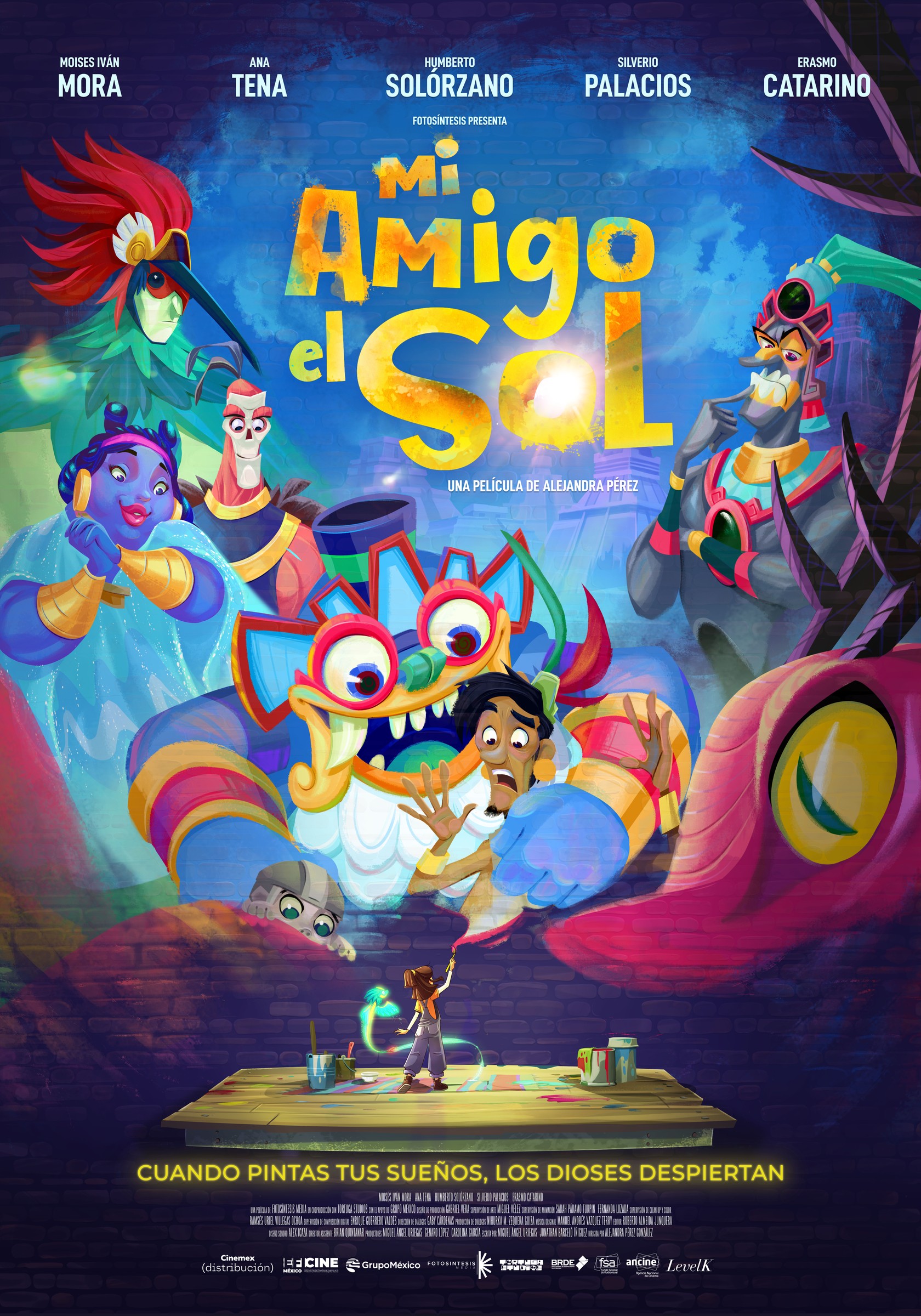 Póster Oficial de Mi Amigo el Sol - Una película de Alejandra Pérez